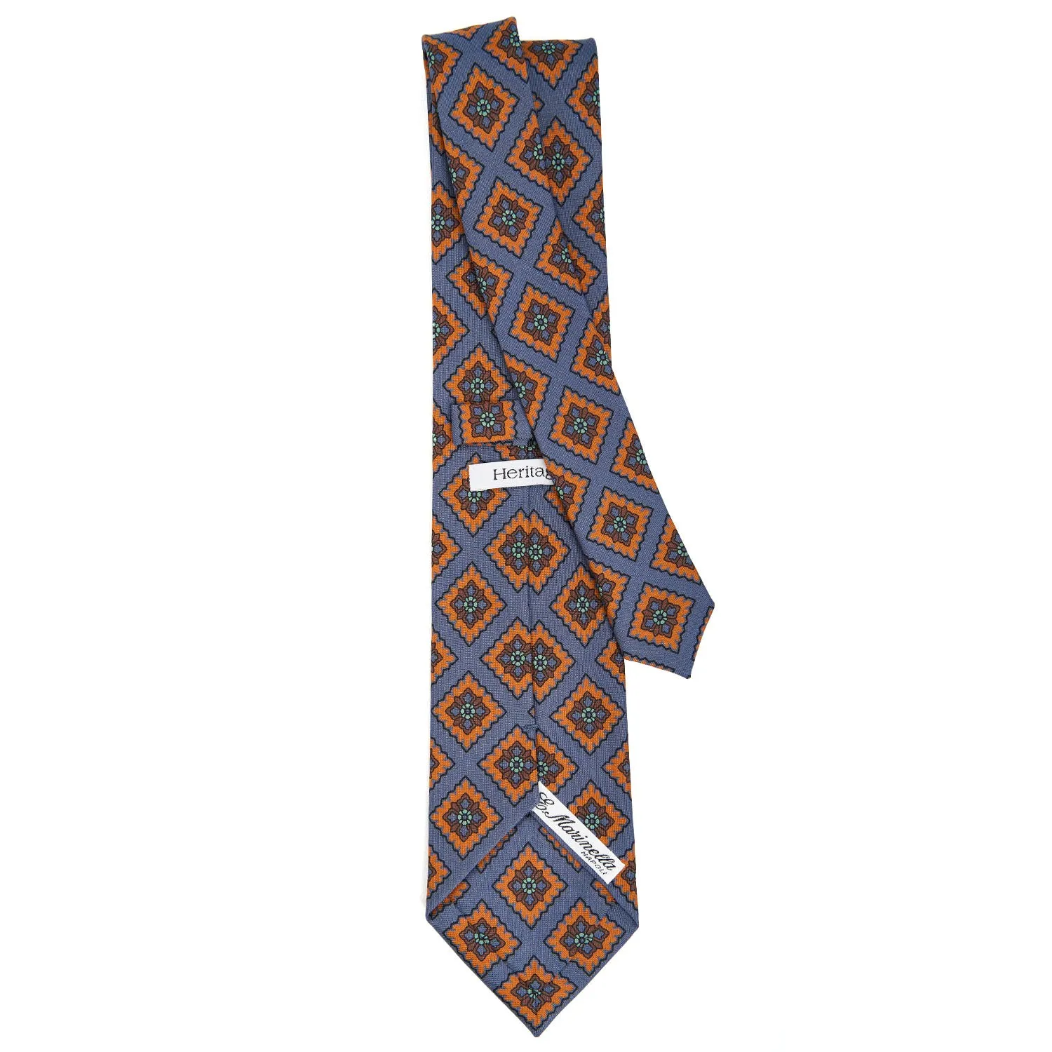 POWDER BLUW HERITAGE COLLECTION SILK TIE