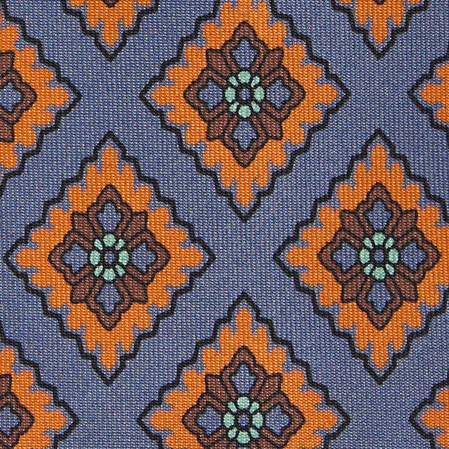 POWDER BLUW HERITAGE COLLECTION SILK TIE