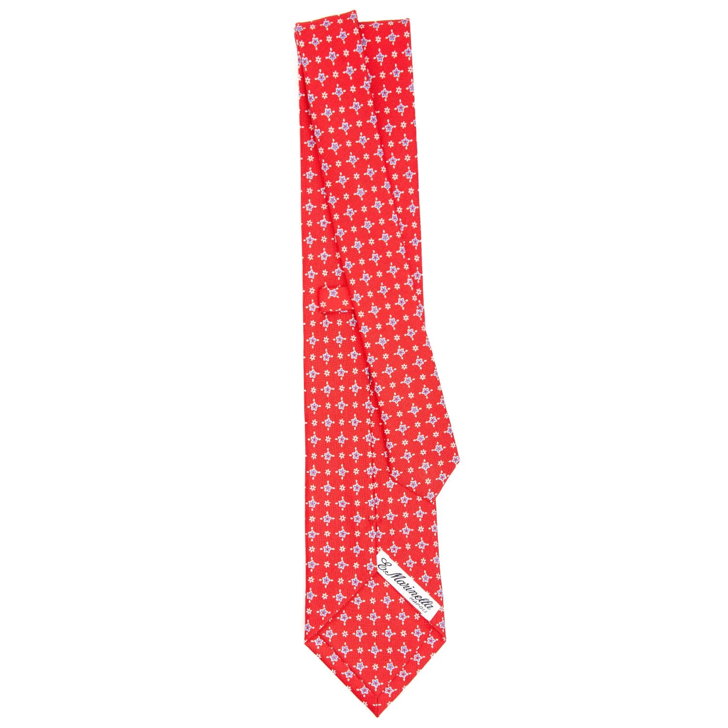 RED SARTORIAL CLASSIC SILK TIE