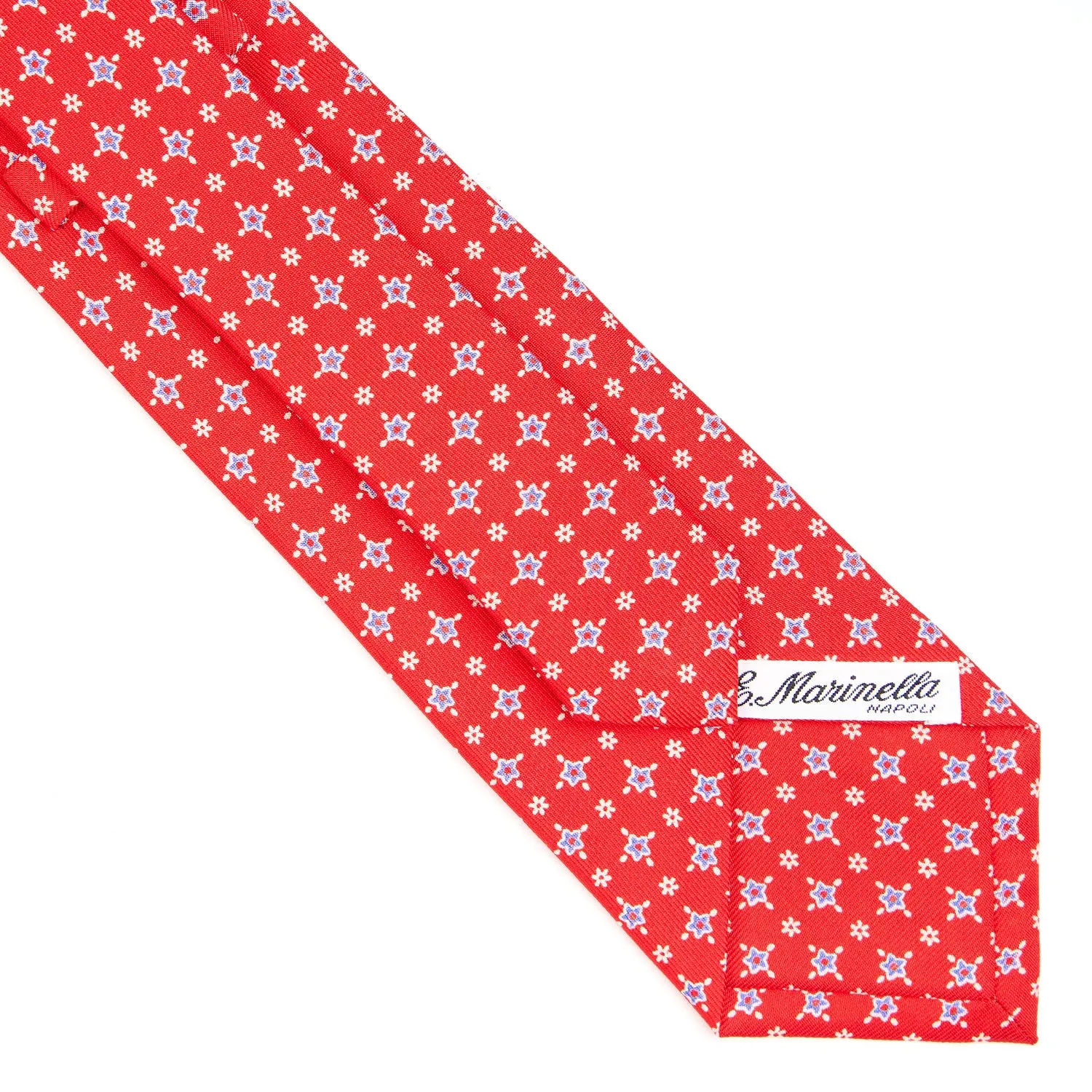 RED SARTORIAL CLASSIC SILK TIE