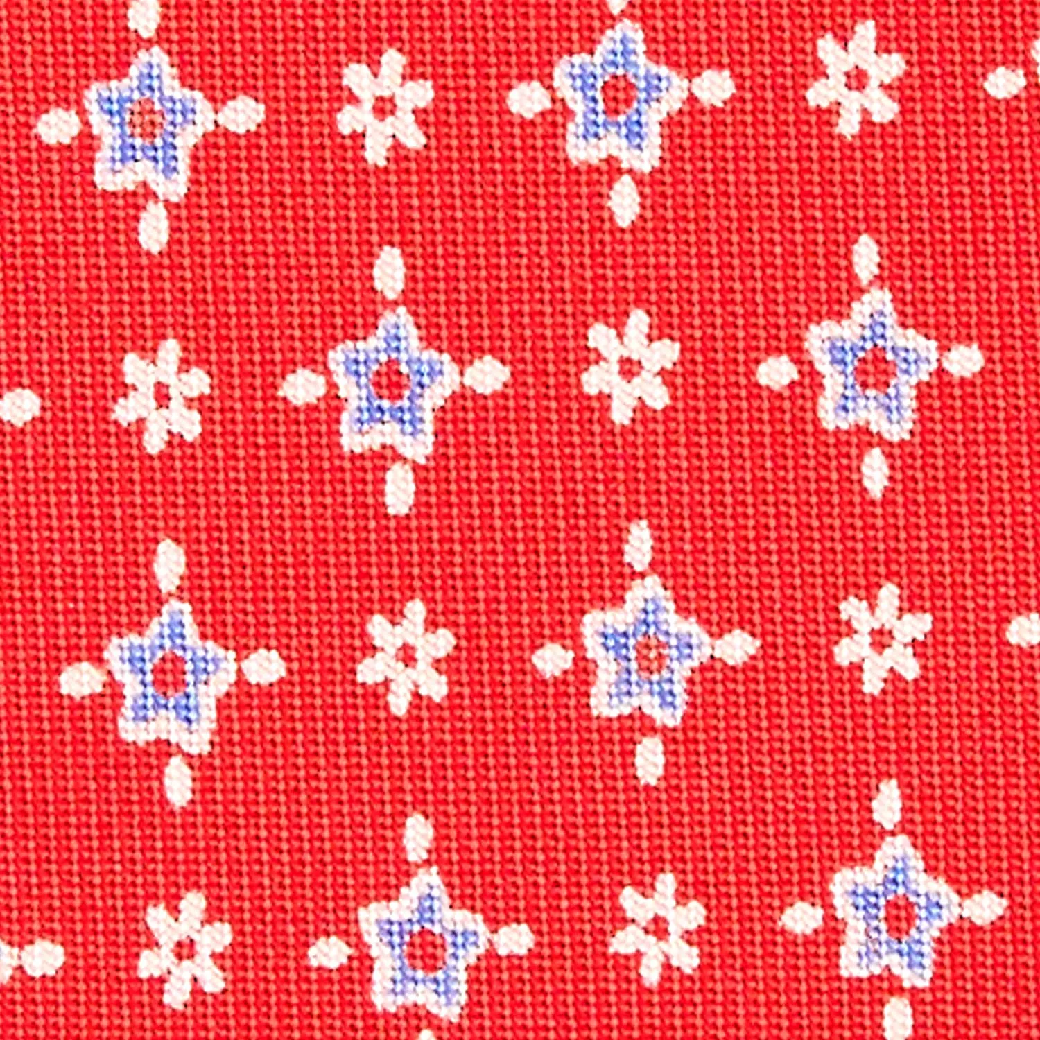 RED SARTORIAL CLASSIC SILK TIE
