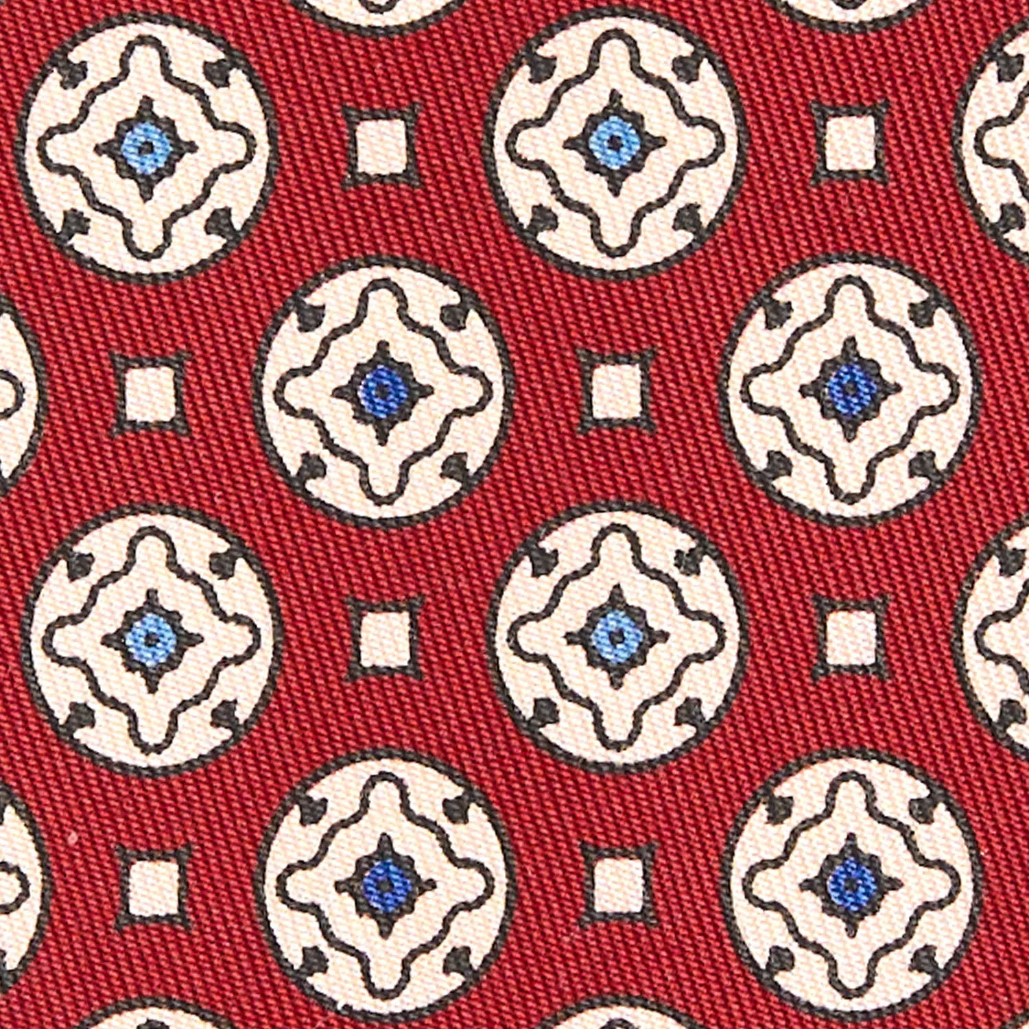 RED SILK TIE