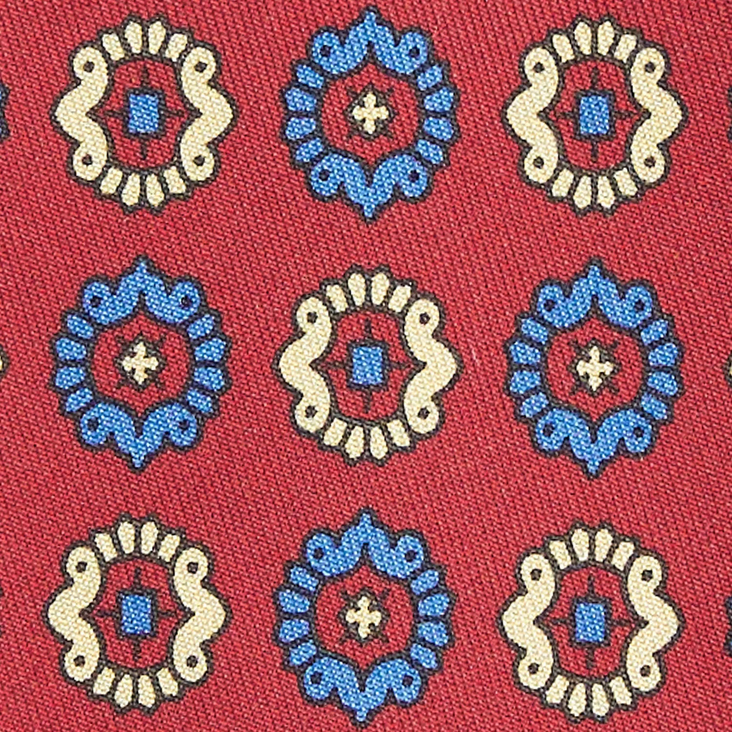 RED SILK TIE