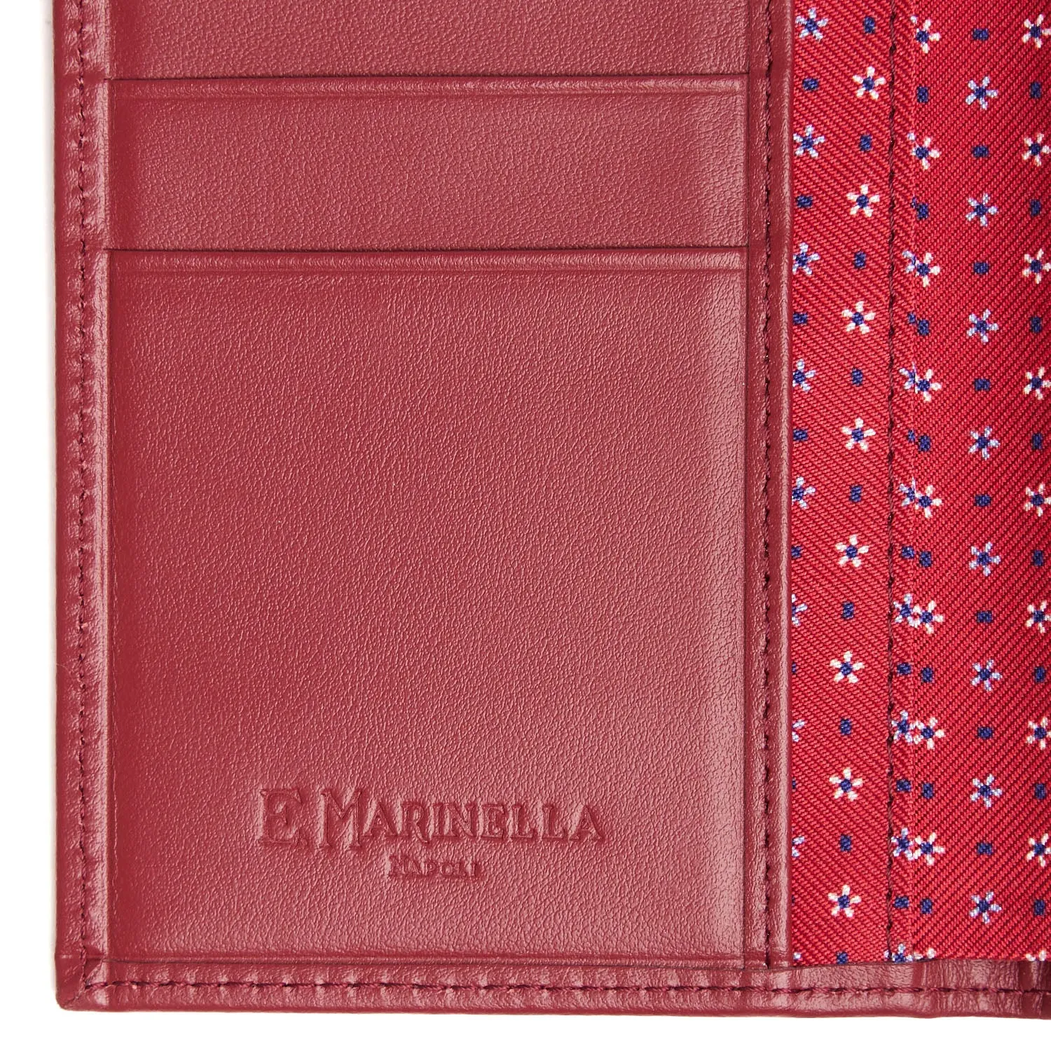 RED VERTICAL WALLET