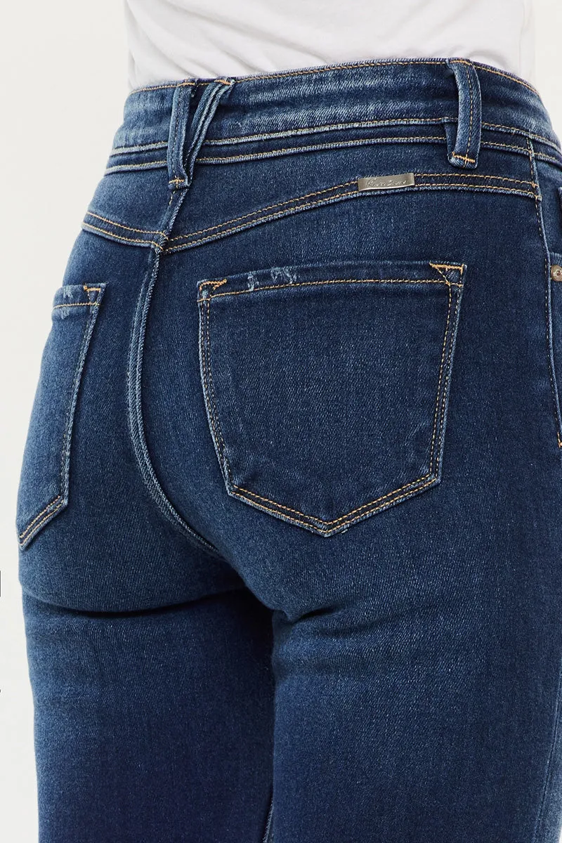 Reese High Rise Slim Straight Leg Jeans