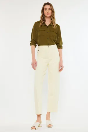 Retrice High Rise Slim Balloon Jeans