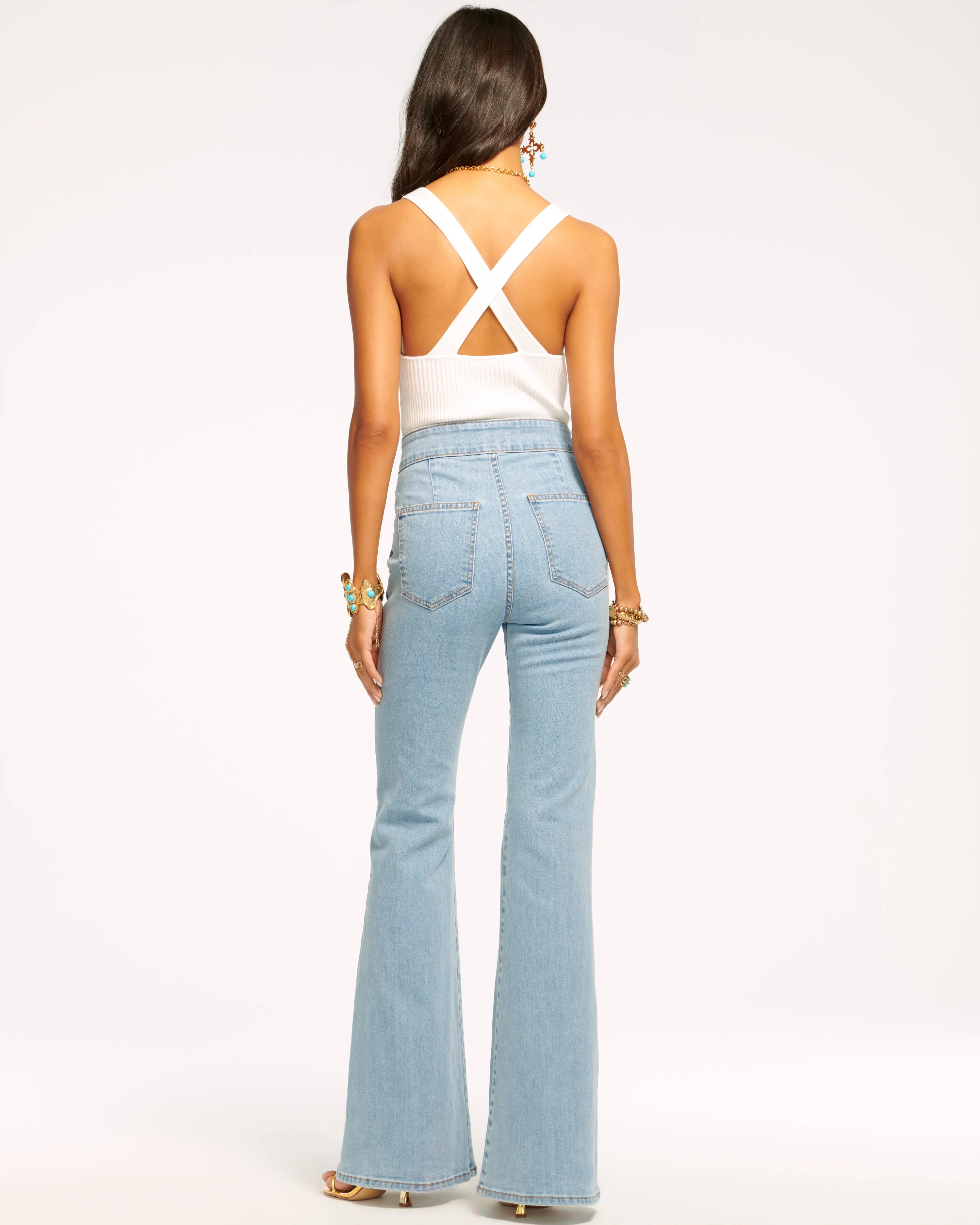 Romee High Waisted Flare Jean