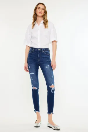 Samantha High Rise Ankle Skinny Jeans