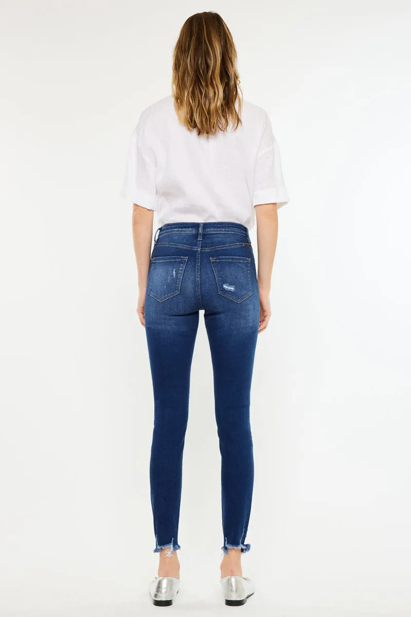 Samantha High Rise Ankle Skinny Jeans