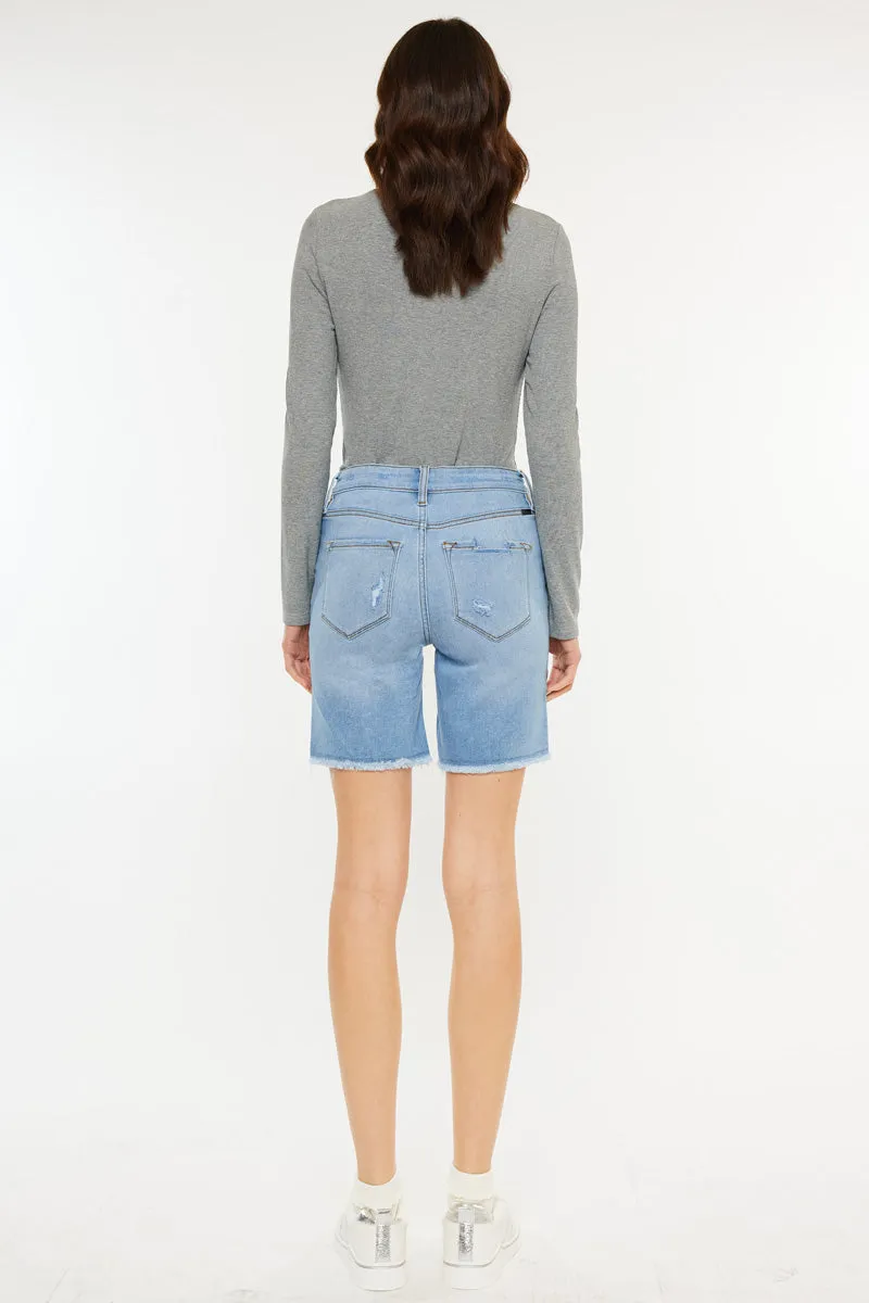 Sandy High Rise Bermuda Shorts