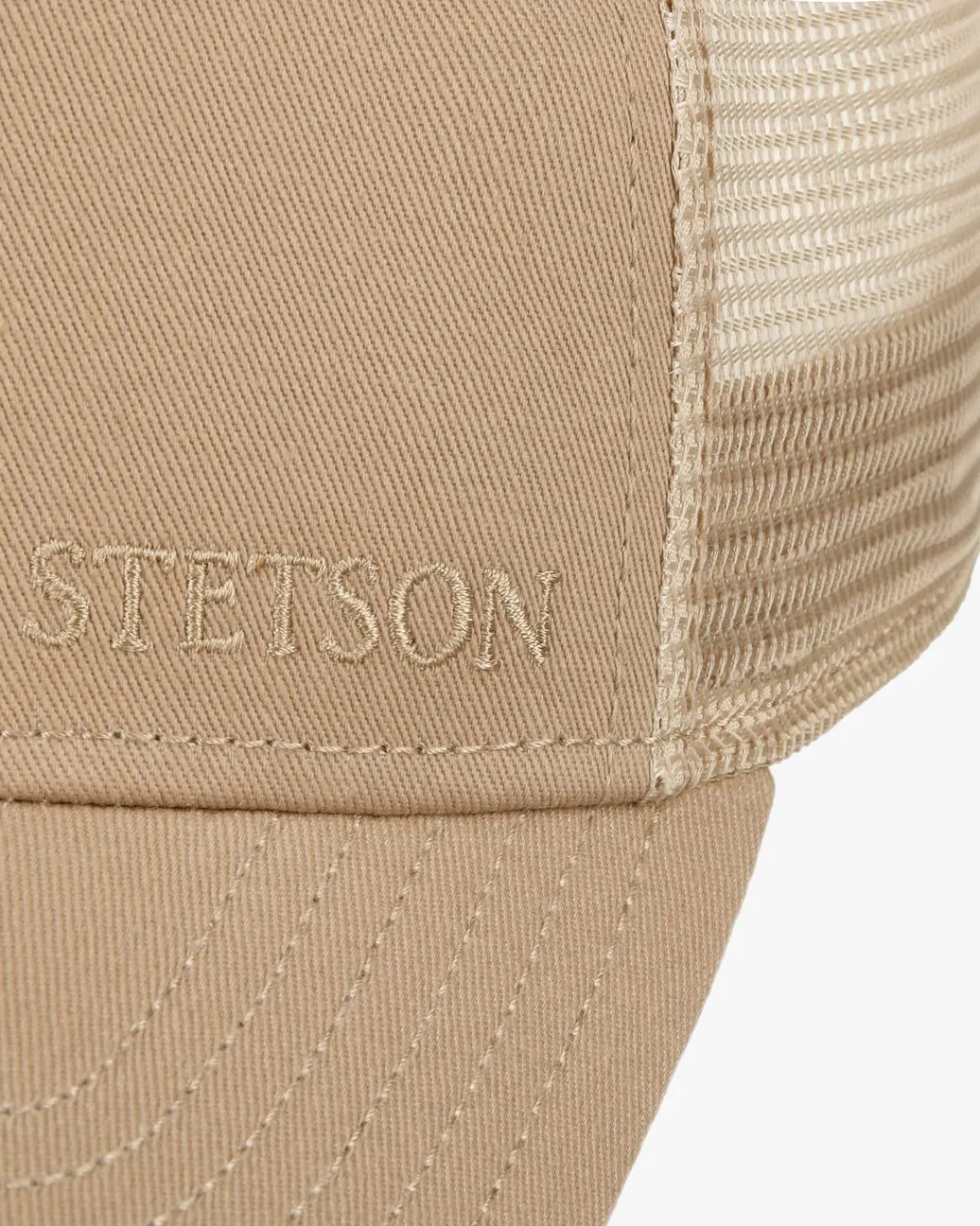 Stetson Cotton Trucker Cap - Sand