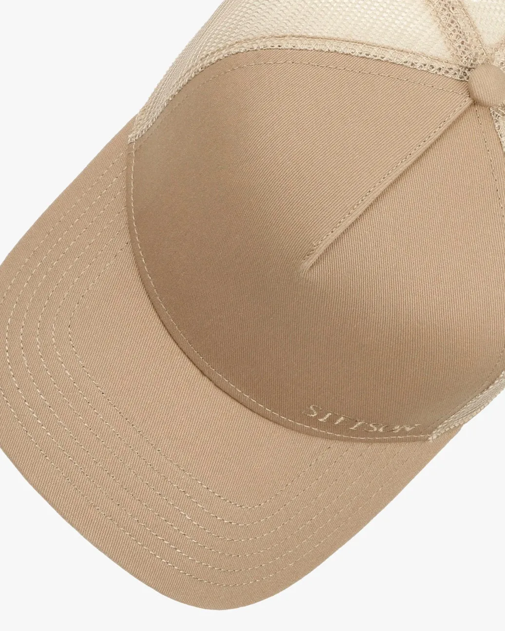 Stetson Cotton Trucker Cap - Sand