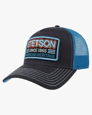 Stetson Glow In The Dark Trucker Cap - Midnight Blue