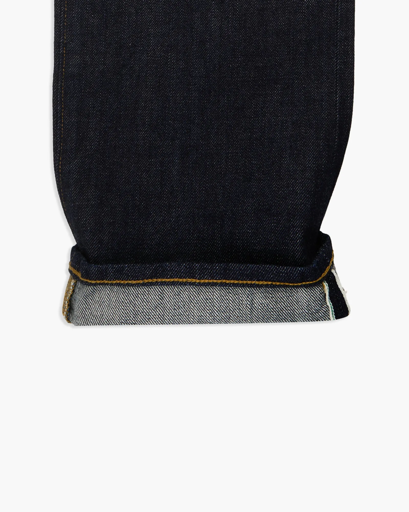 Stevenson Overall Co. Carmel 220 Regular Tapered 14oz Selvedge Mens Jeans - Indigo One Wash