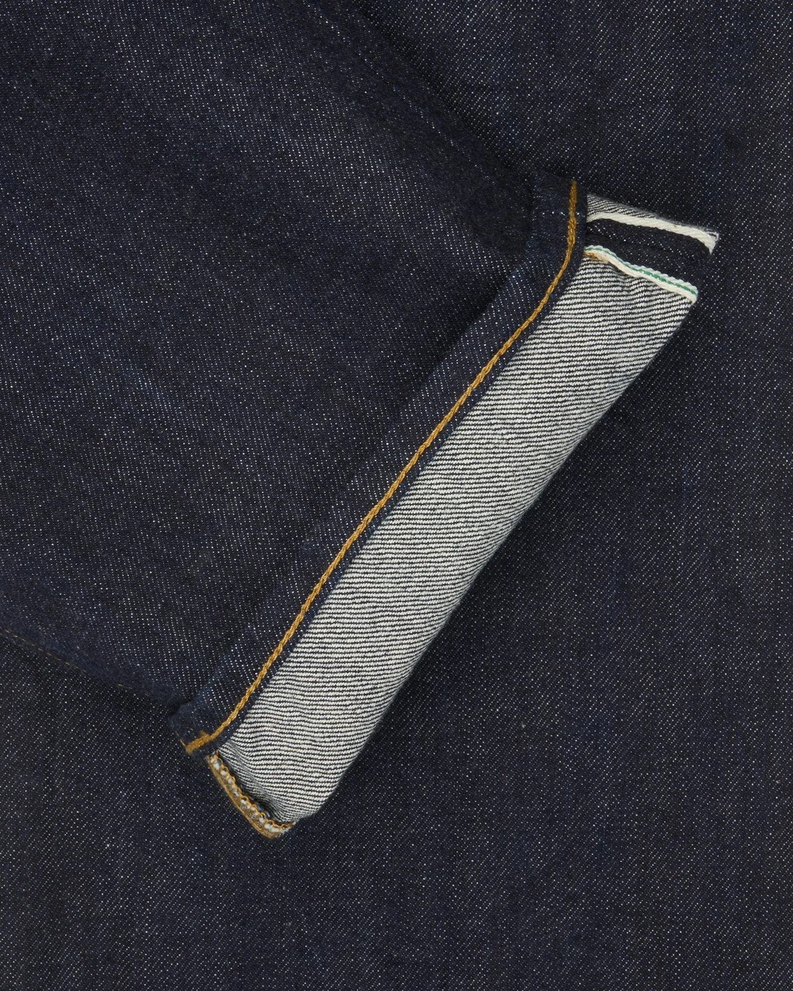 Stevenson Overall Co. Carmel 220 Regular Tapered 14oz Selvedge Mens Jeans - Indigo One Wash