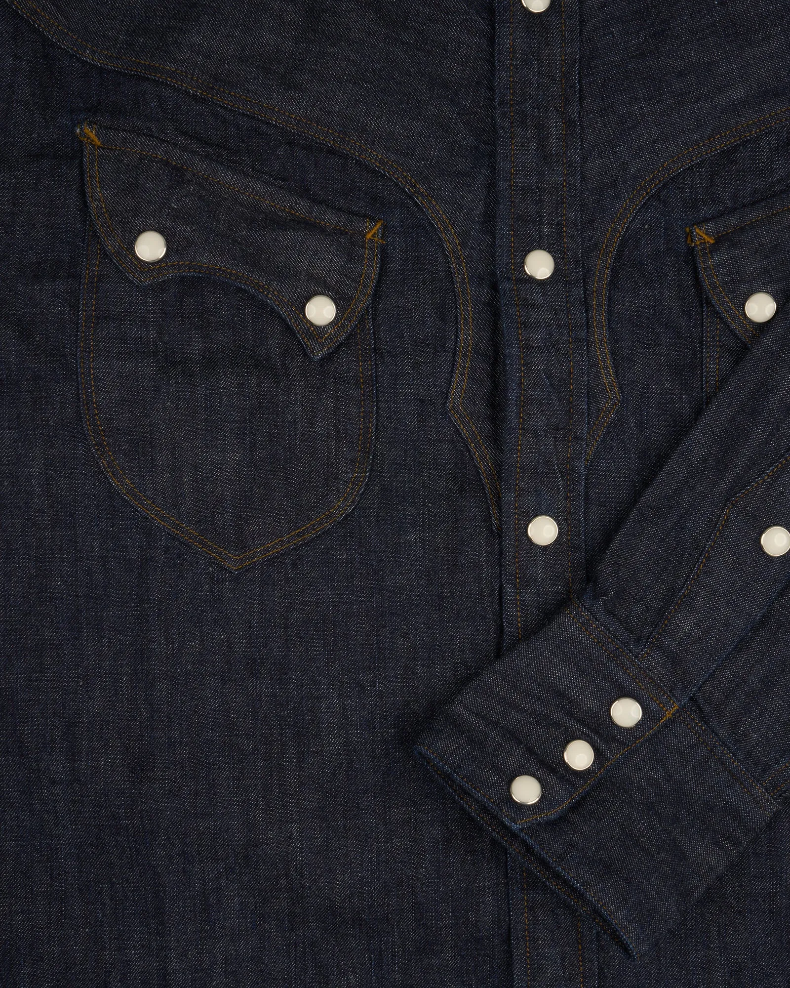 Stevenson Overall Co. Cody CD3 8oz Denim Shirt - Indigo