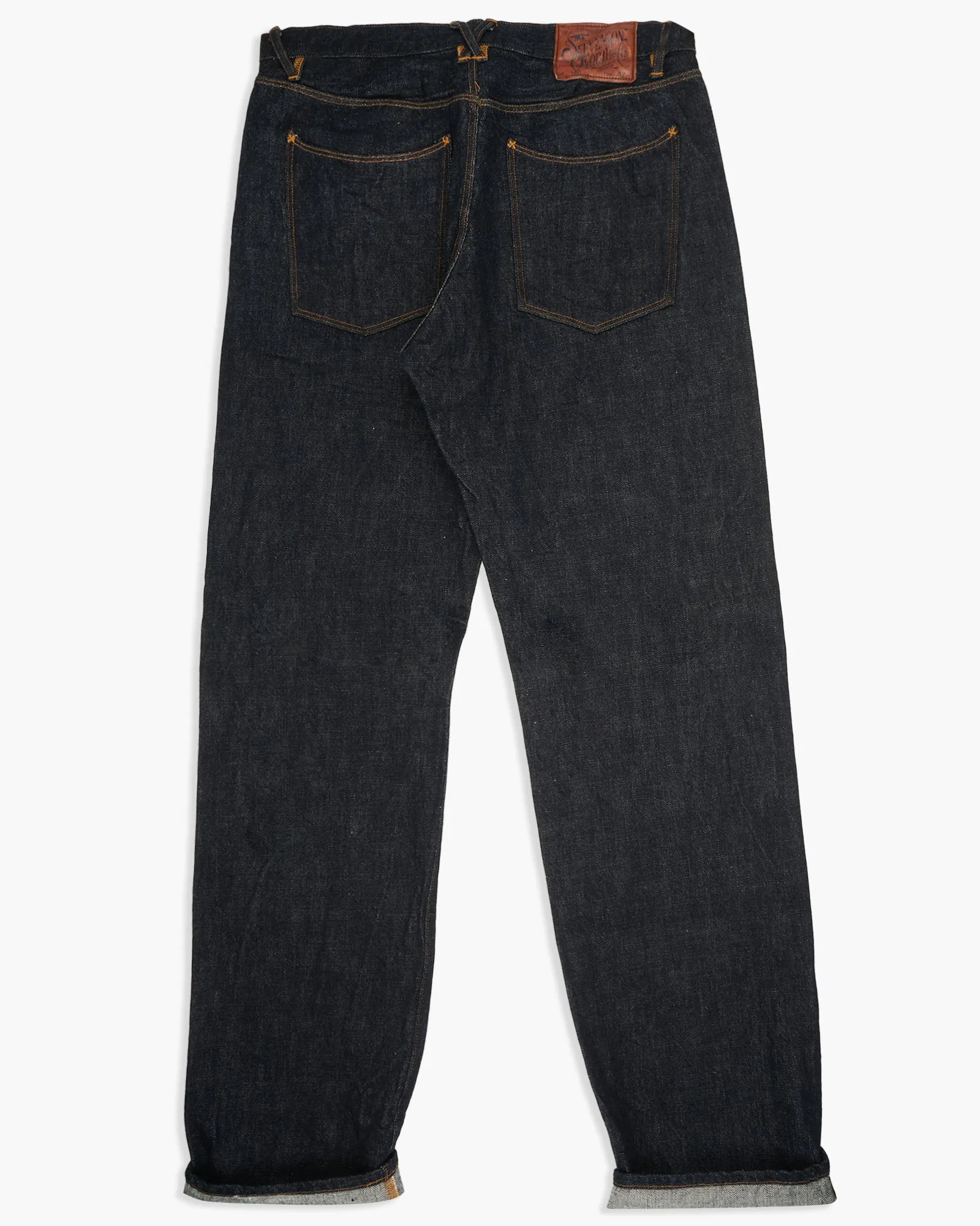 Stevenson Overall Co. Encinitas 150 Regular Straight 13oz Selvedge Mens Jeans - Indigo One Wash