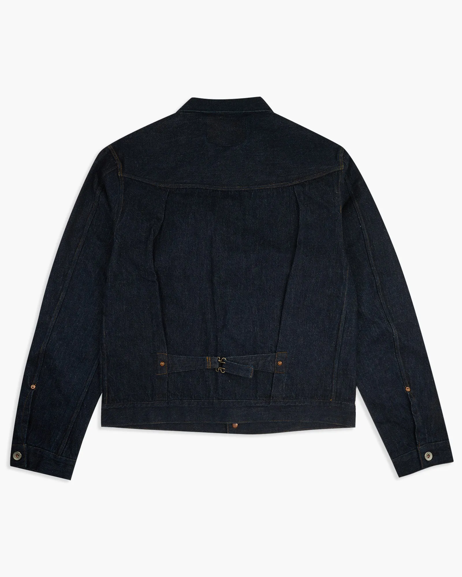 Stevenson Overall Co. Saddle Horn 102 Type II Selvedge Denim Jacket - Indigo One Wash