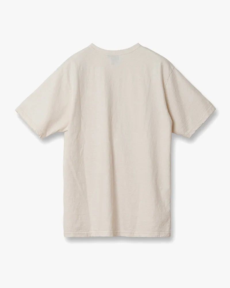 Studio D'Artisan 8159 Upcycled Waste Tee - Ecru