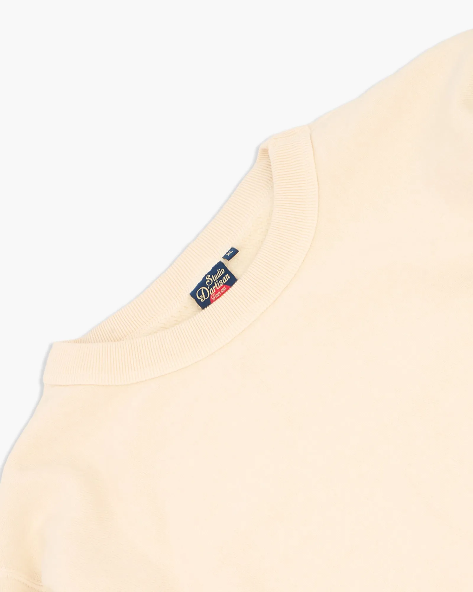 Studio D'Artisan SP-112 'Ishikawadai' Loopwheel Sweatshirt - Ivory