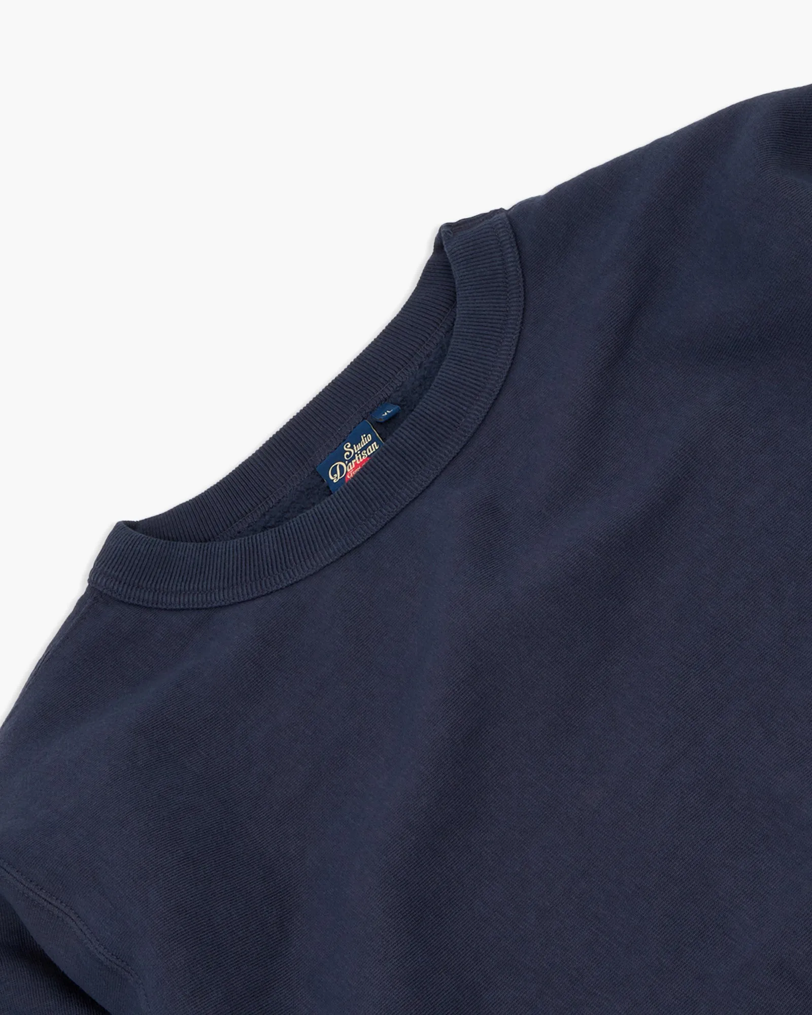 Studio D'Artisan SP-112 'Ishikawadai' Loopwheel Sweatshirt - Navy