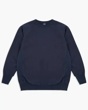 Studio D'Artisan SP-112 'Ishikawadai' Loopwheel Sweatshirt - Navy