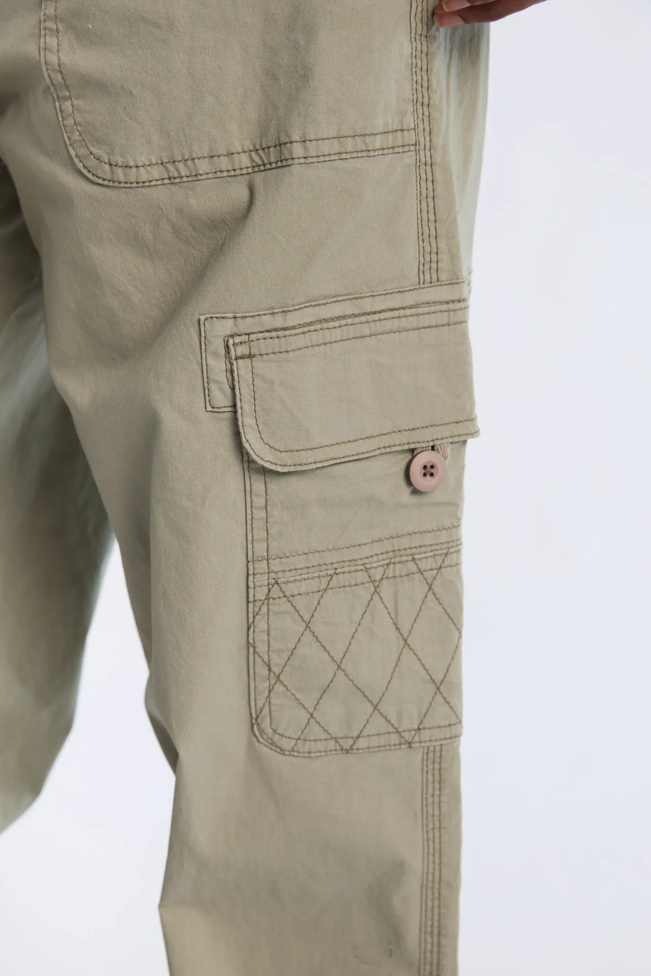 Super High Rise Baggy Cargo Pants
