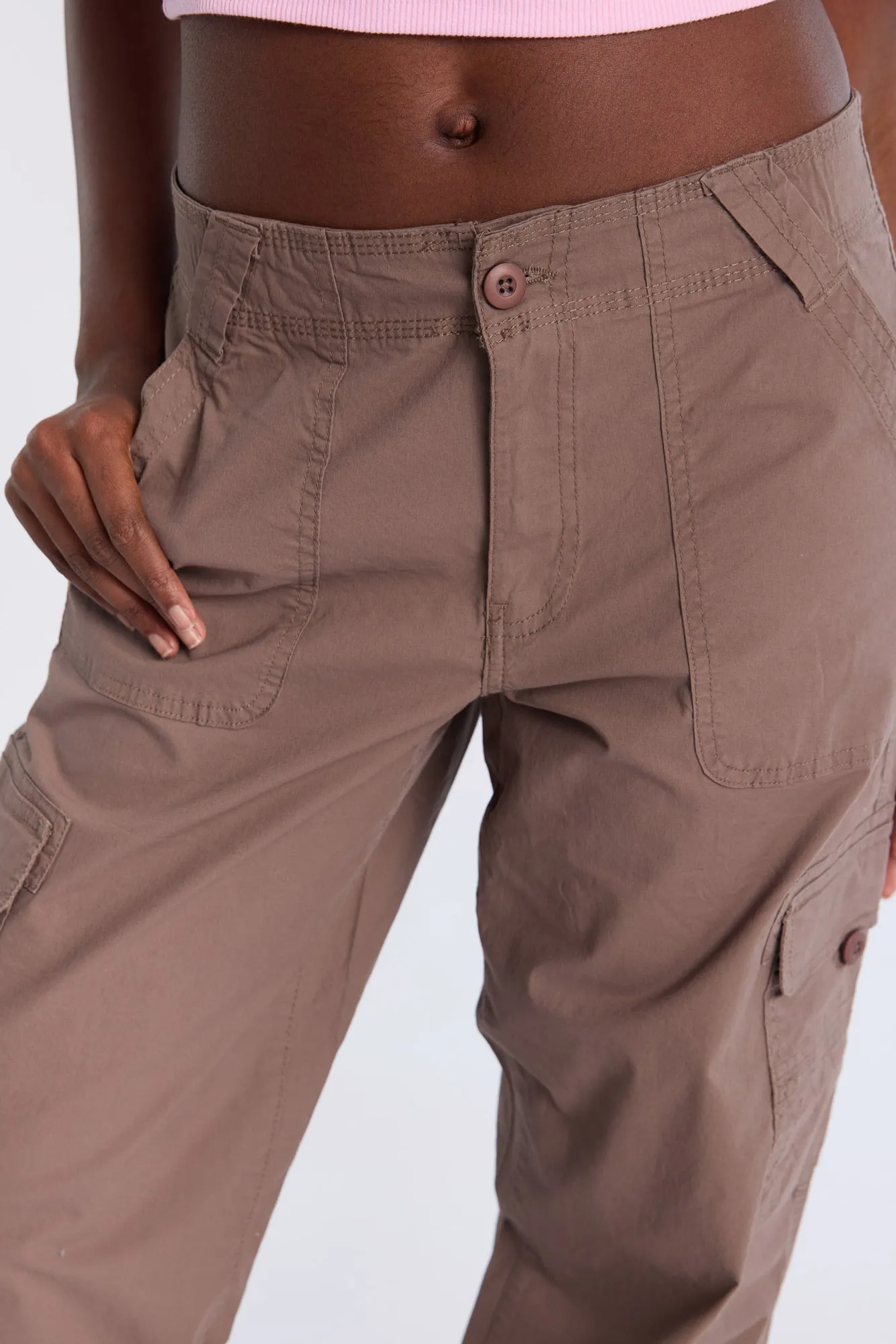 Super High Rise Baggy Cargo Pants