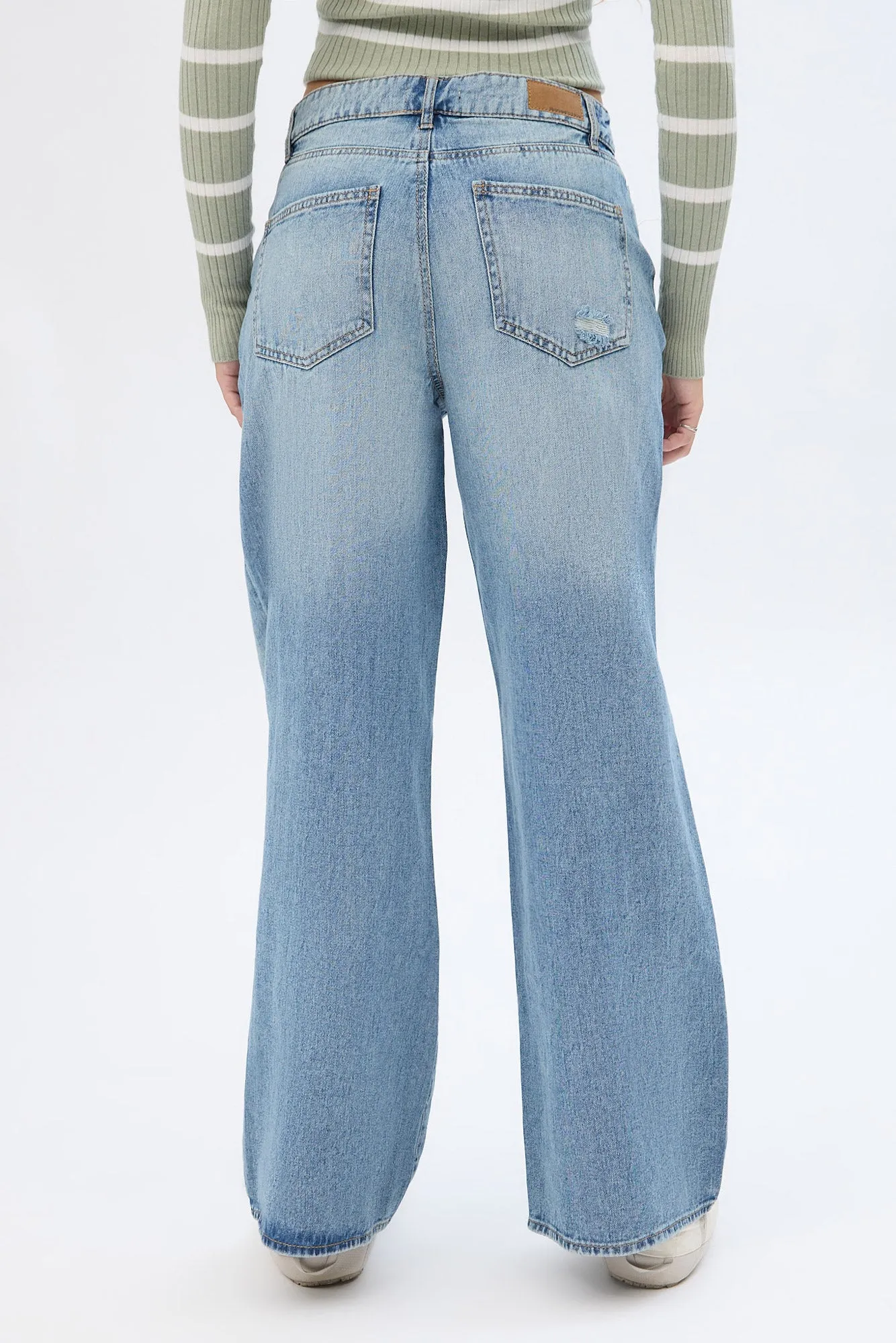 Super High Rise Wide Leg Jeans
