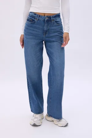 Super High Rise Wide Leg Jeans
