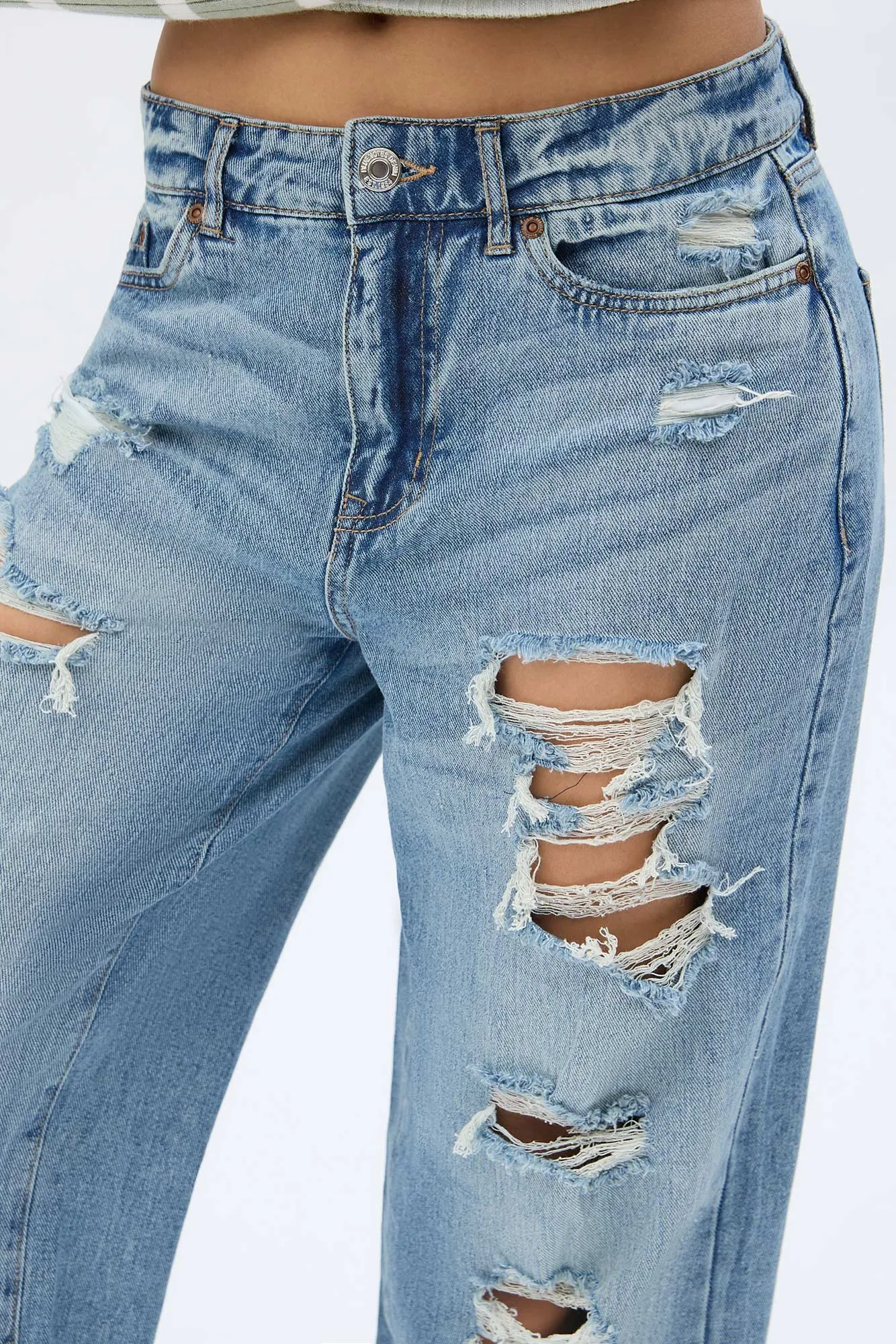 Super High Rise Wide Leg Jeans