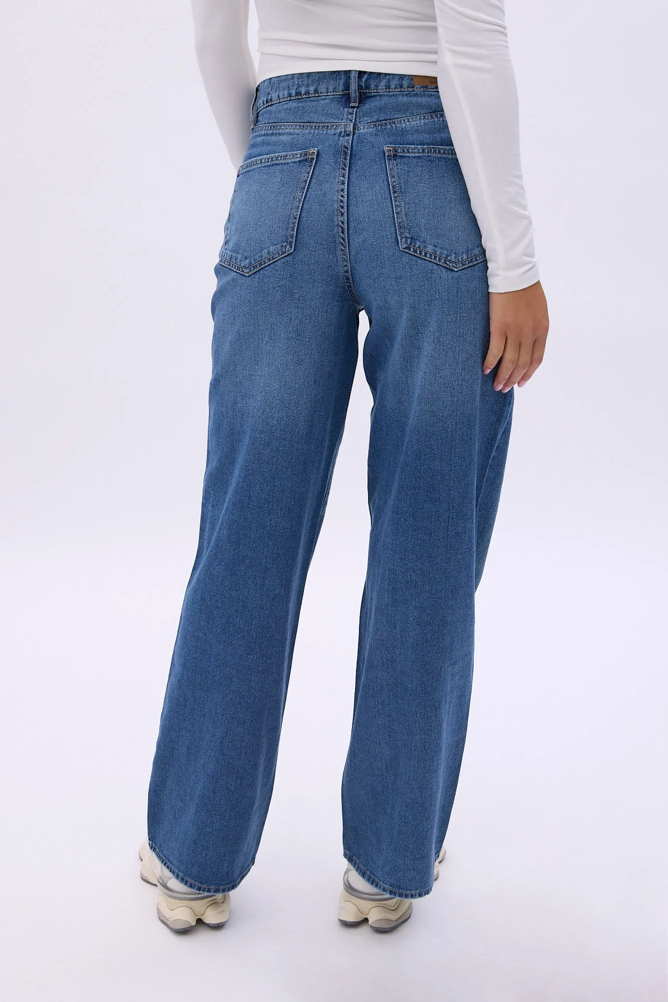 Super High Rise Wide Leg Jeans
