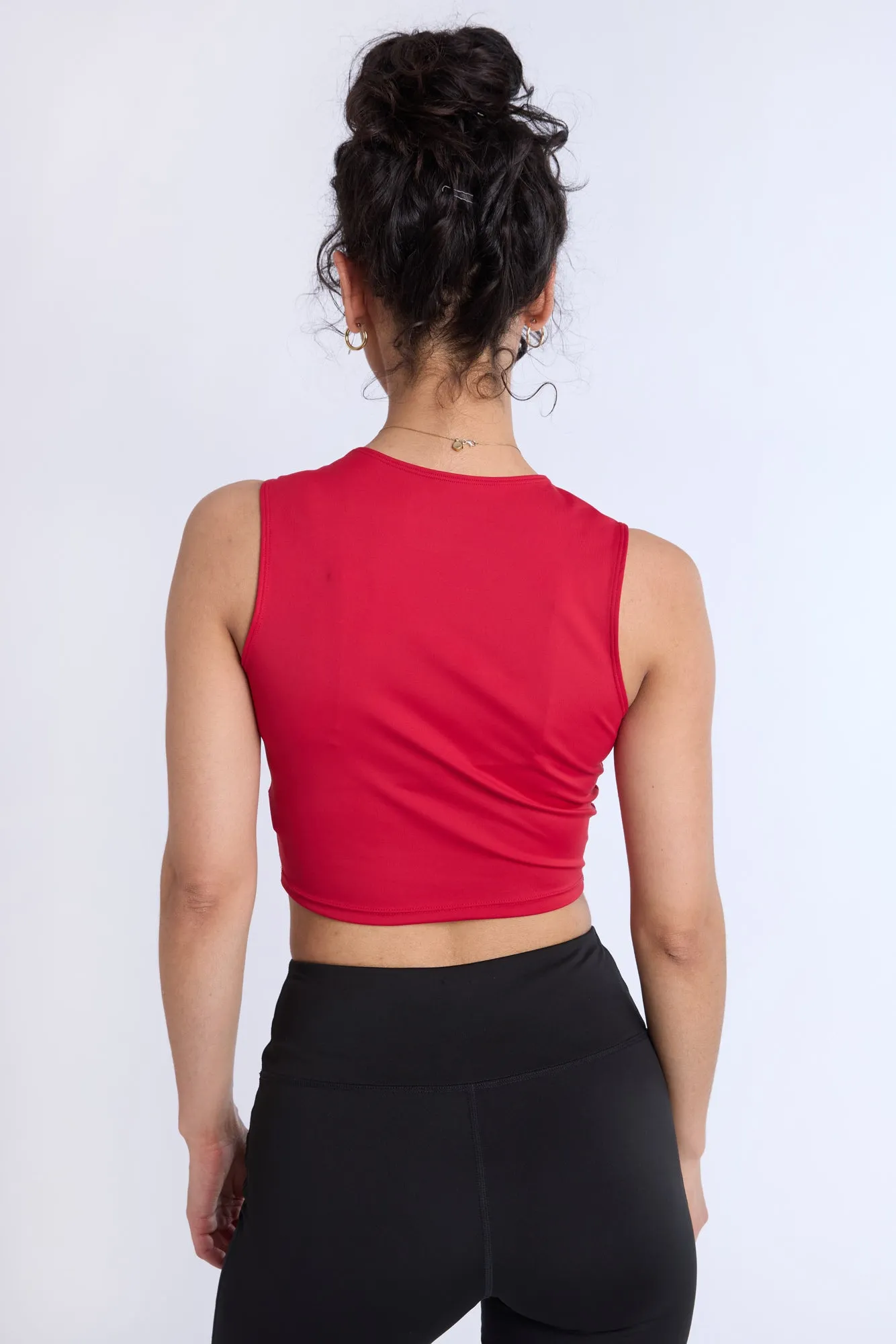 Super Smooth High Neck Tank Top