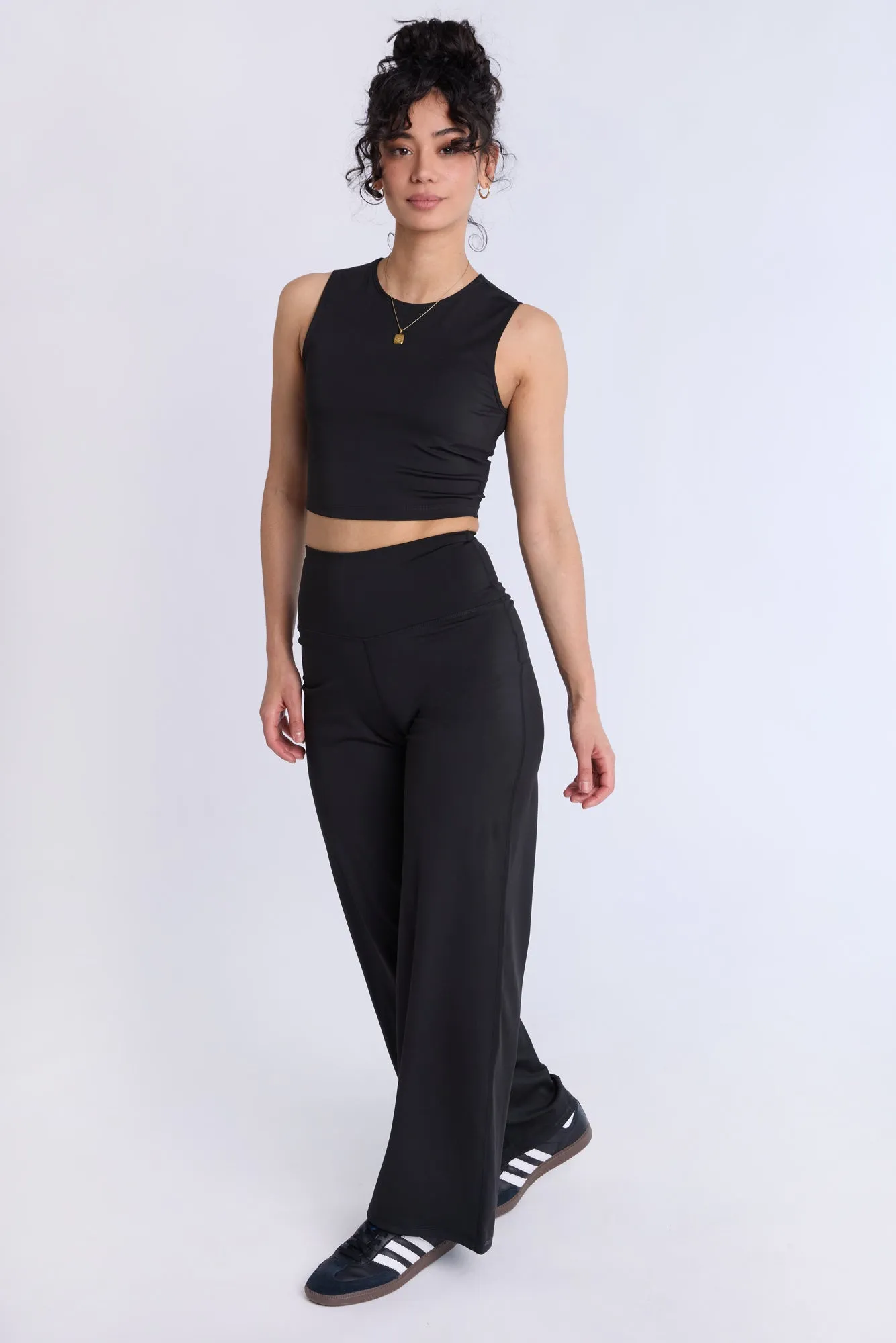 Super Smooth High Neck Tank Top