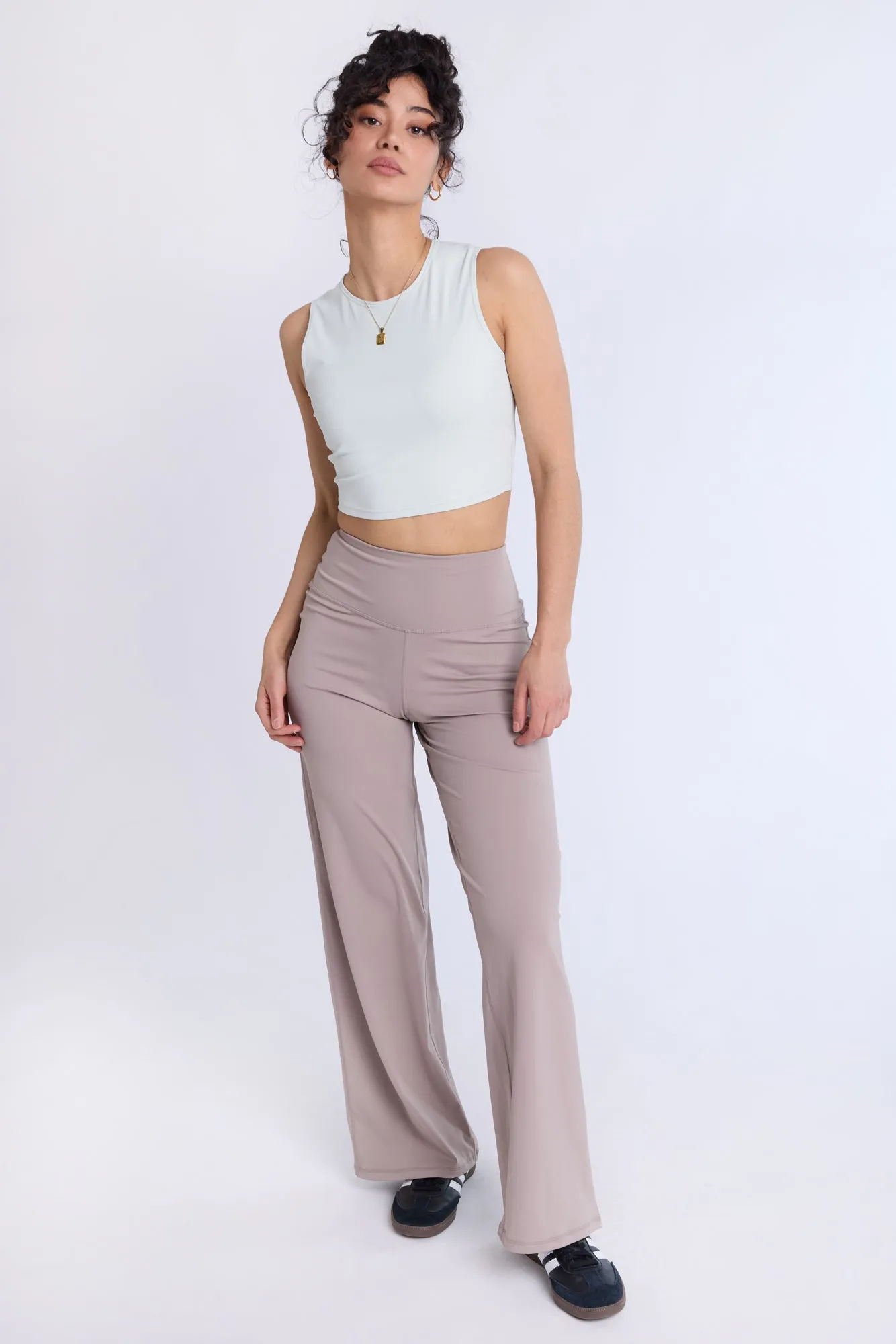Super Smooth High Neck Tank Top