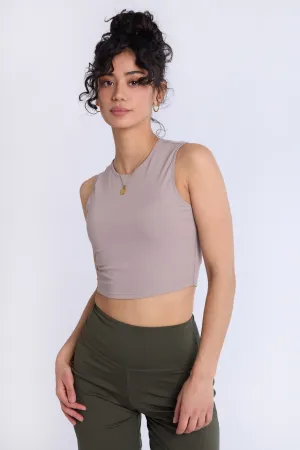 Super Smooth High Neck Tank Top