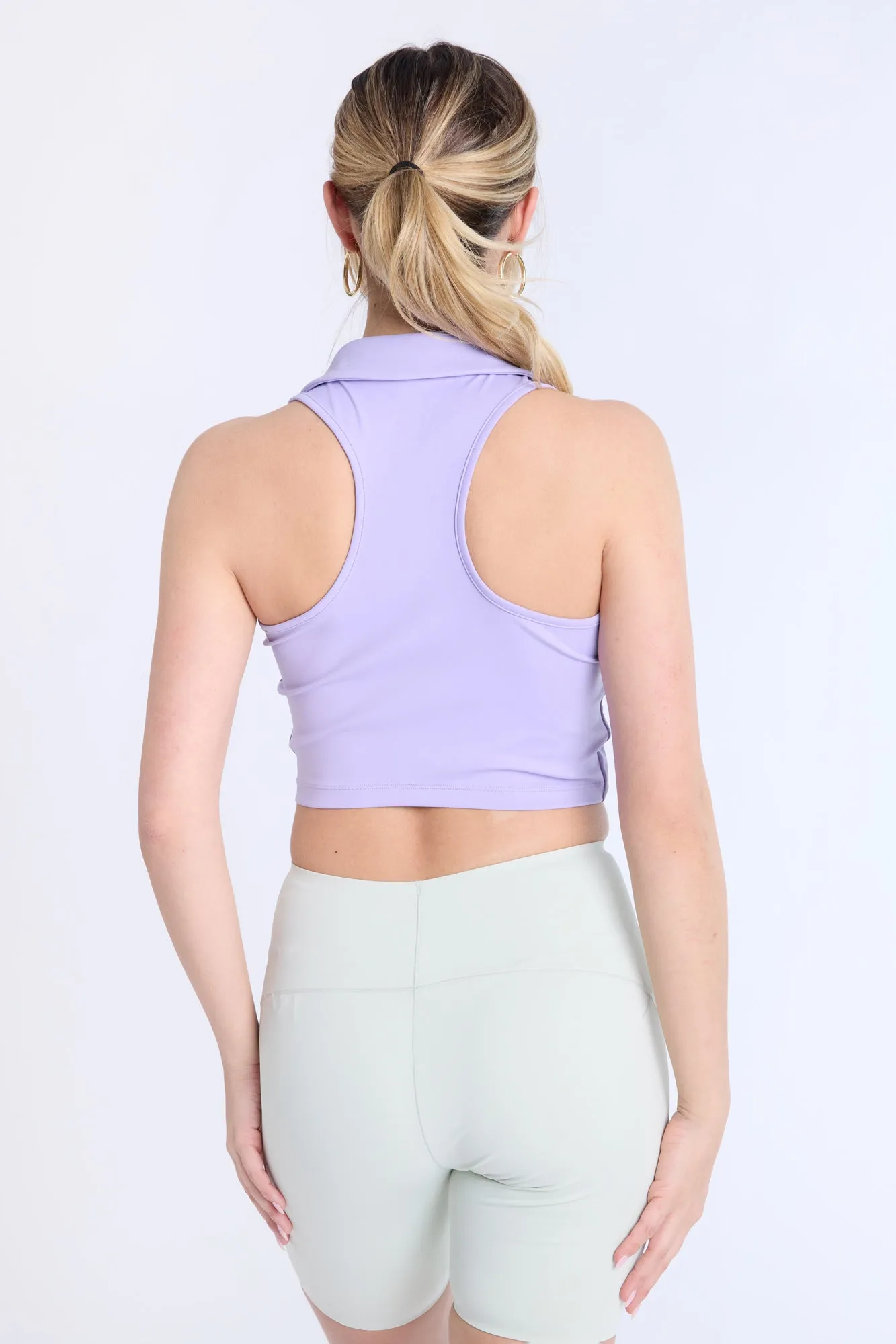 Super Smooth Polo Tank Top