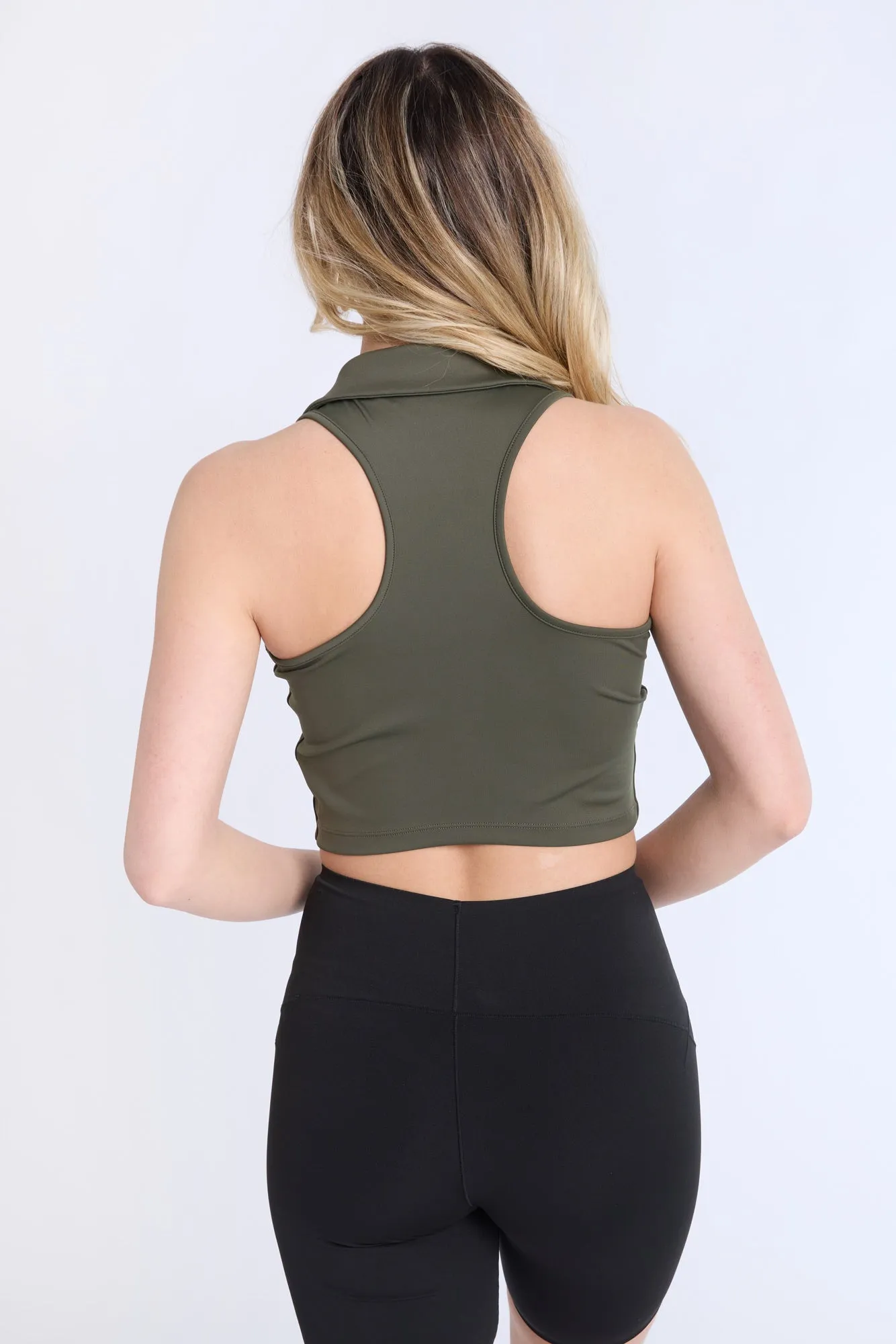 Super Smooth Polo Tank Top
