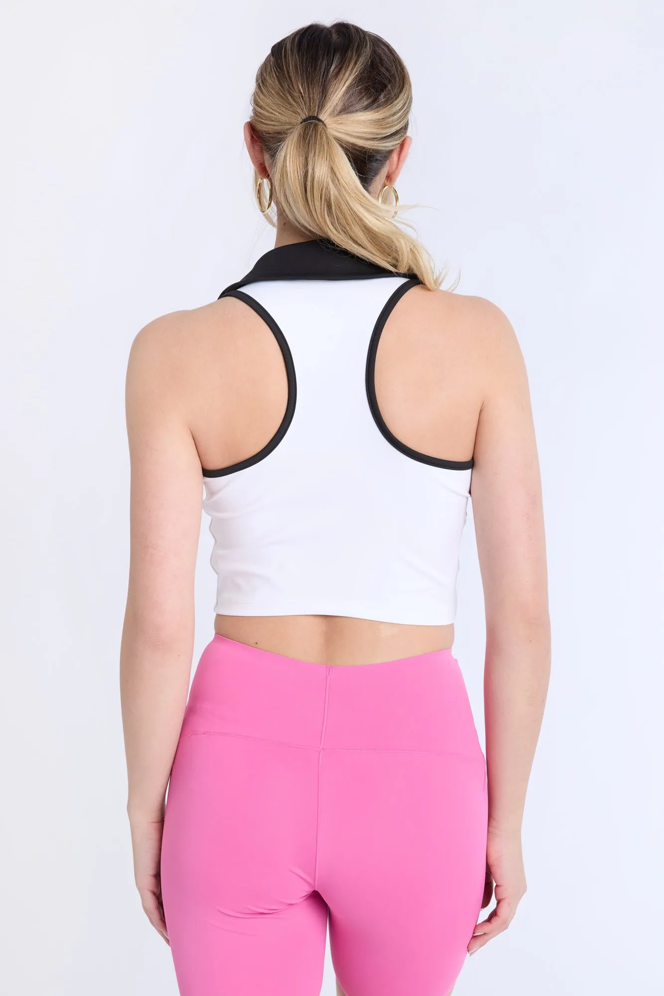Super Smooth Polo Tank Top