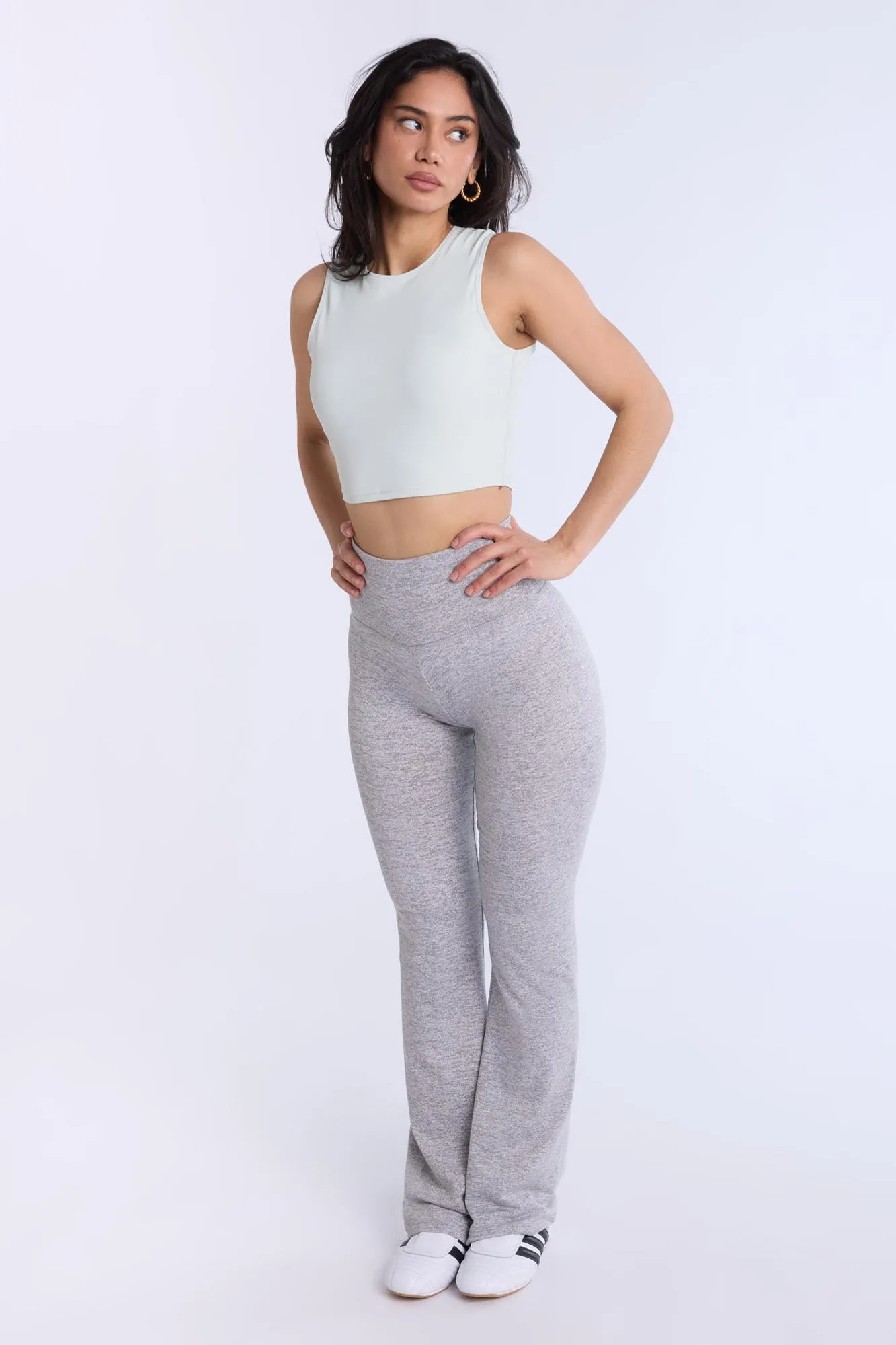 Super Soft Fleeceback Flare Legging