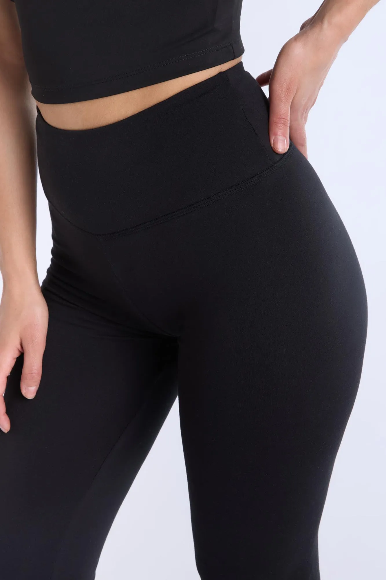 Super Soft Fleeceback Flare Legging