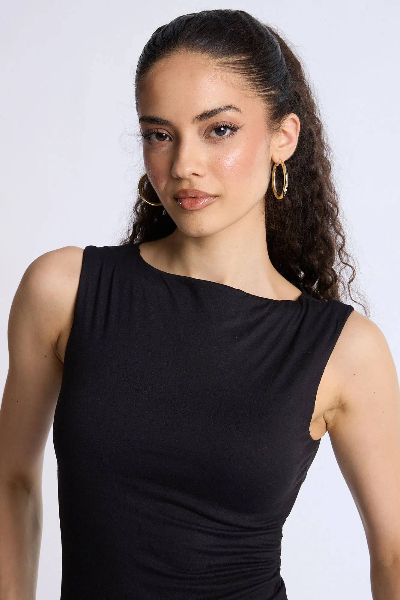 Super Soft High Neck Tank Bodysuit