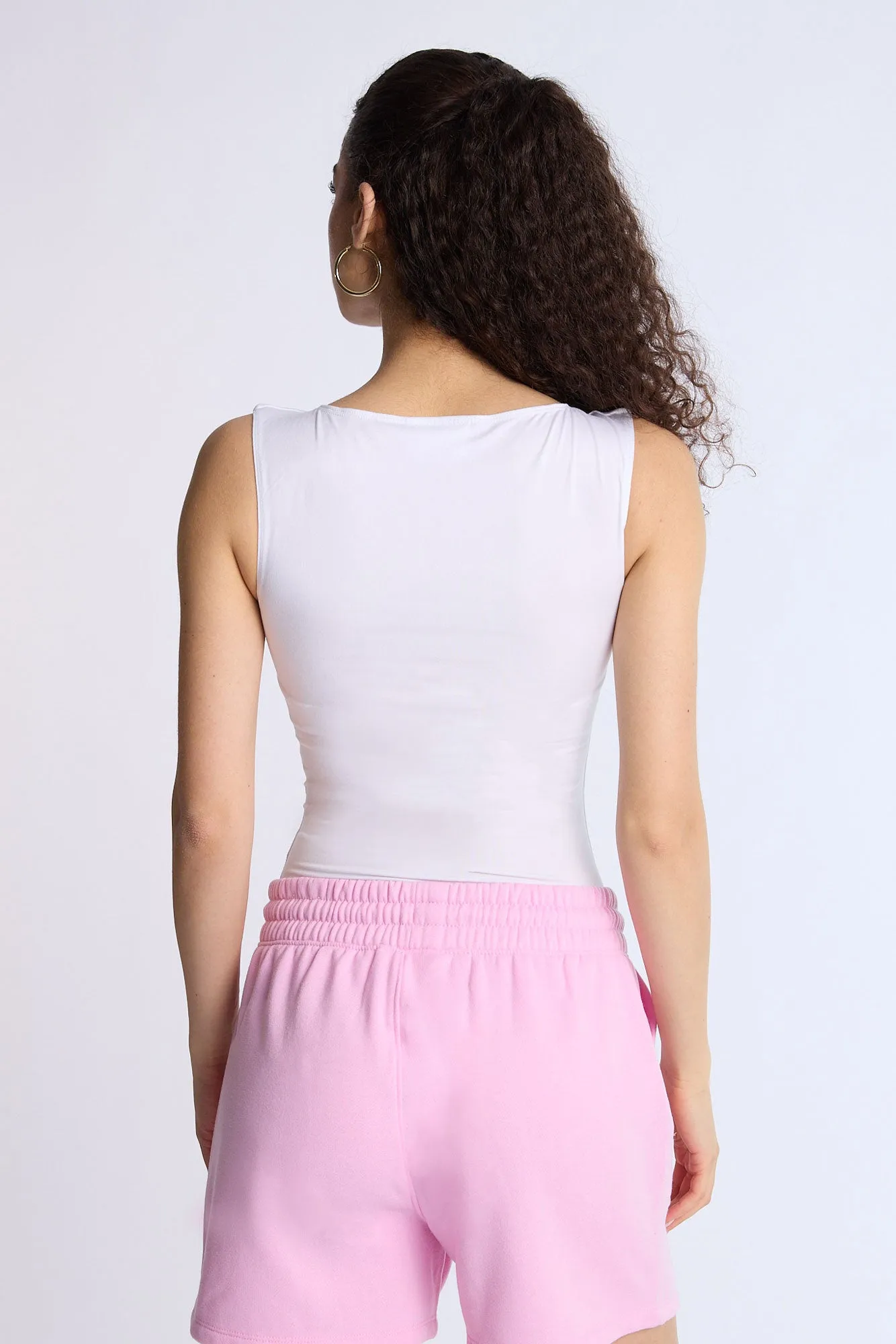 Super Soft High Neck Tank Bodysuit