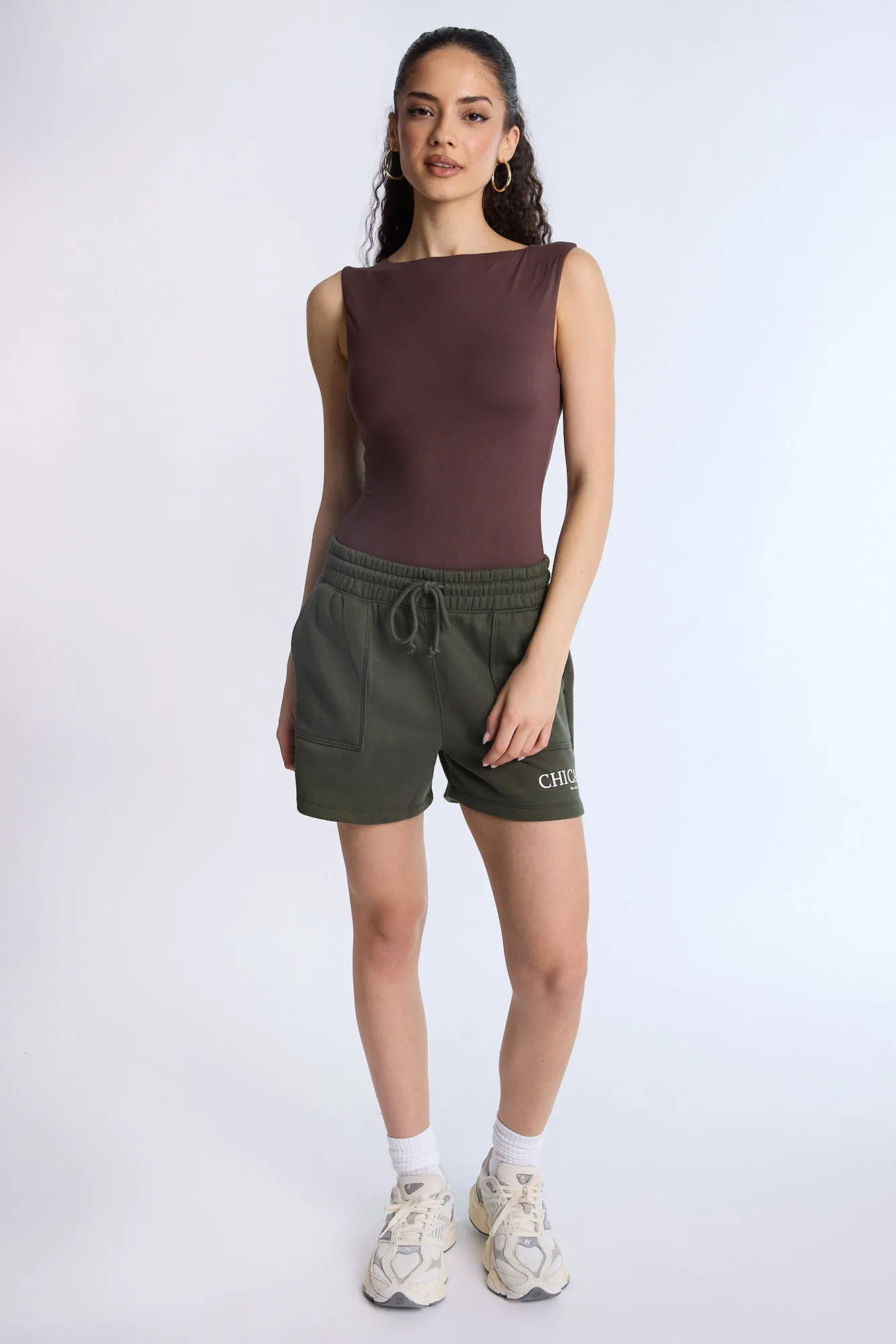Super Soft High Neck Tank Bodysuit