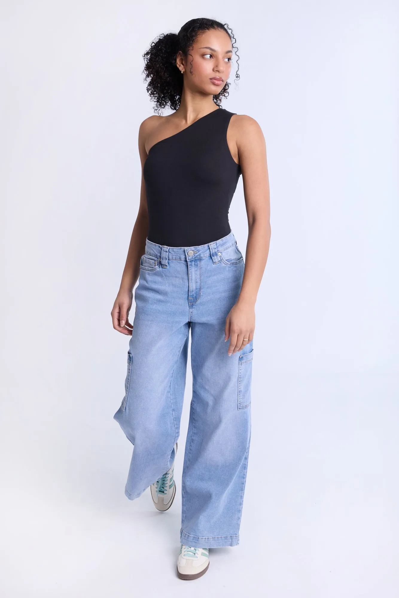 Super Soft One-Shoulder Bodysuit