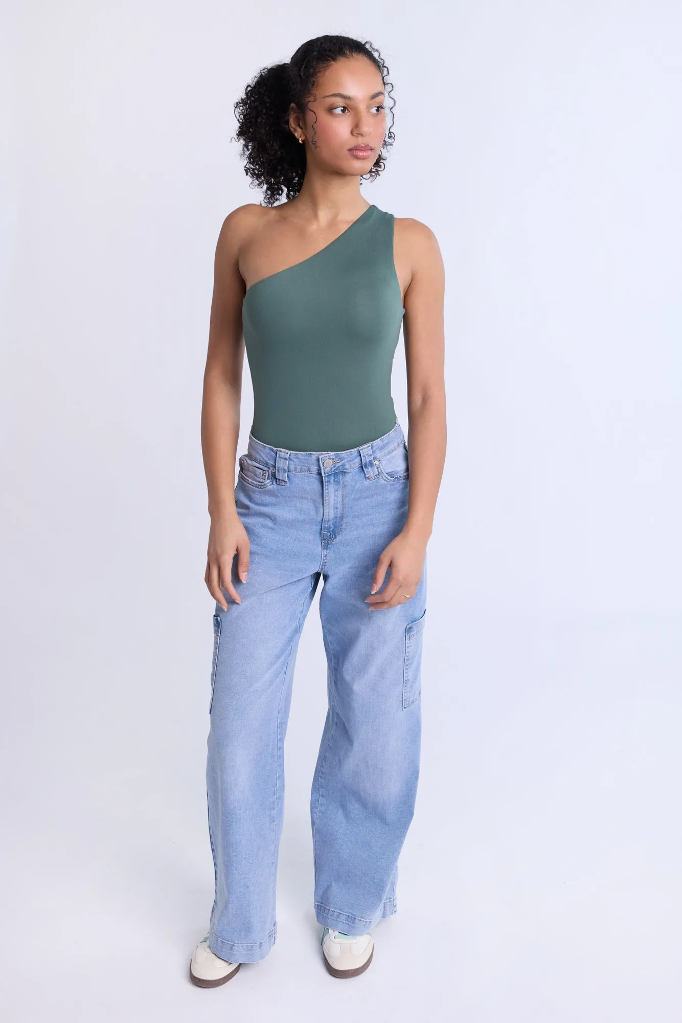 Super Soft One-Shoulder Bodysuit