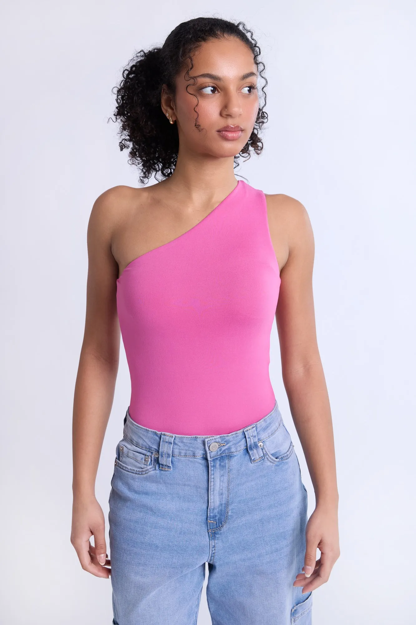 Super Soft One-Shoulder Bodysuit