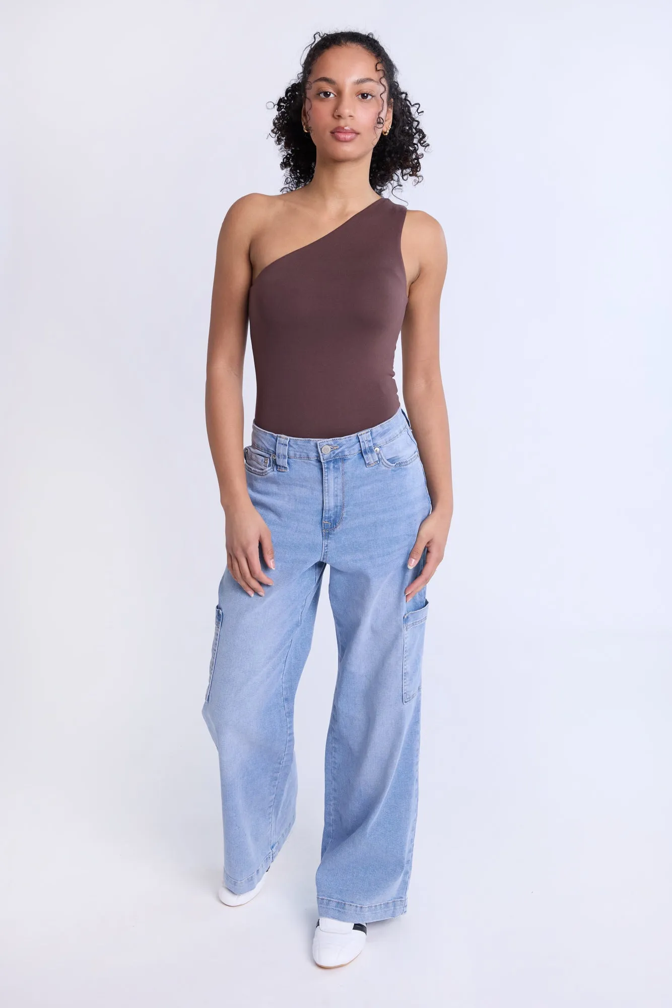 Super Soft One-Shoulder Bodysuit