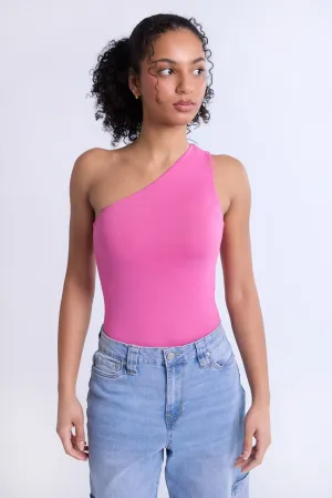 Super Soft One-Shoulder Bodysuit