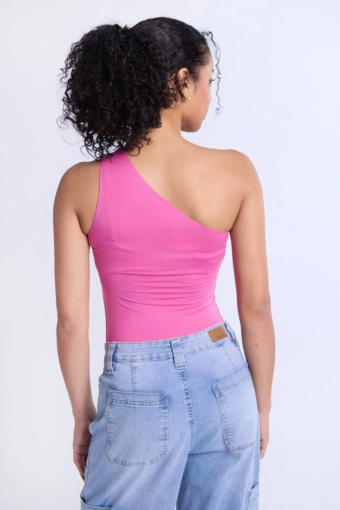 Super Soft One-Shoulder Bodysuit